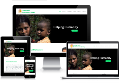Designed an Impactful Website for The NGO LHSSS  an Indian Social Service Society