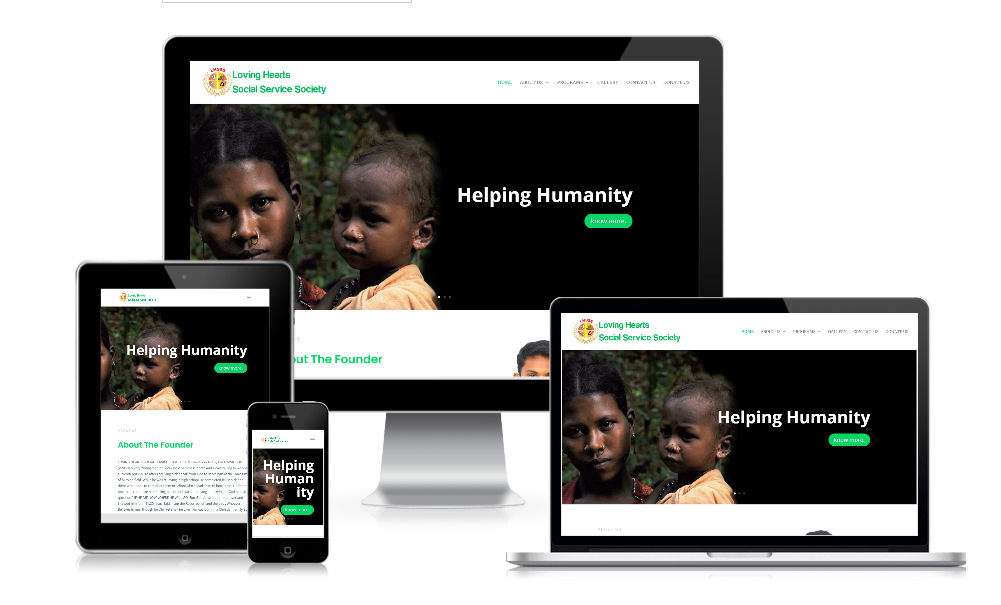 Designed an Impactful Website for The NGO LHSSS  an Indian Social Service Society