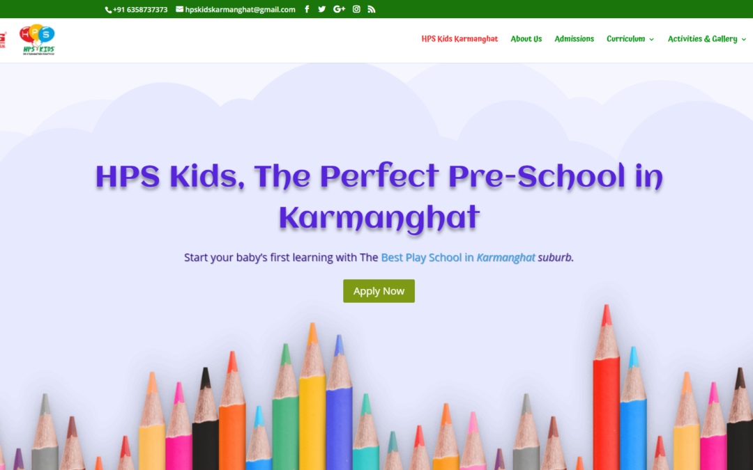 Best Playschool website in india