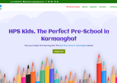 Website for Play School HPSKIDS